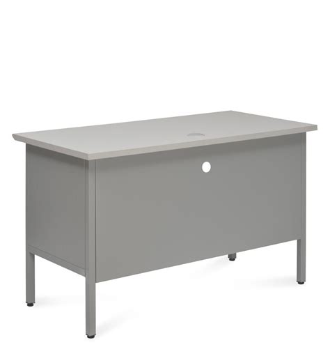 Buy Noah Office Table In Grey Finish By Nilkamal Online Work Stations