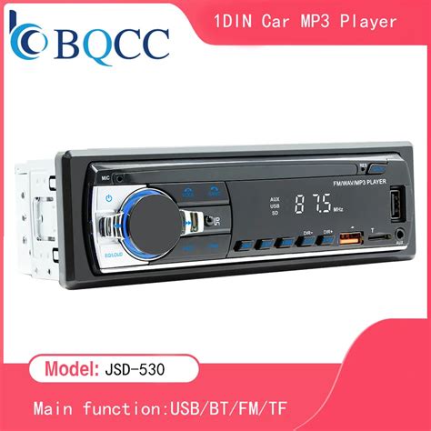 Autoradio St R O Lecteur Num Rique Bluetooth MP3 Lecteur JSD 530 520