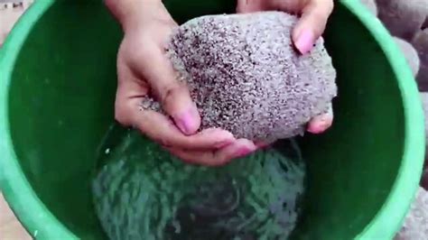 Super Gritty Sand Cement Water Dry Crumbles Cr As Asmr Video Dailymotion