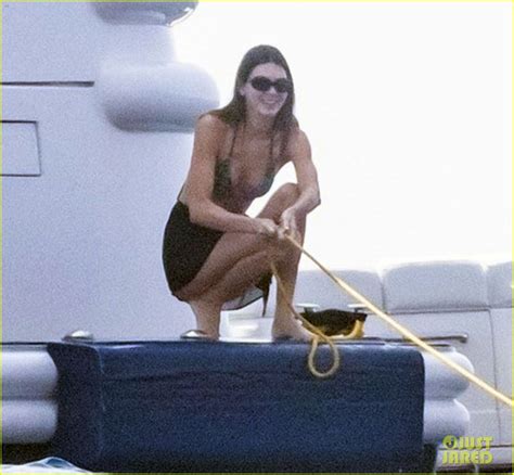 Kendall Jenner Soaks Up The Sun In Her Bikini During Italian Getaway