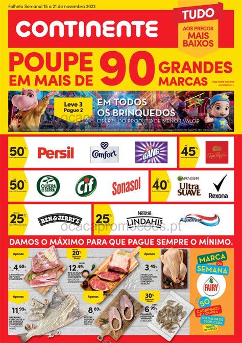 Antevisão Folheto CONTINENTE Promoções 15 novembro a 21 novembro O