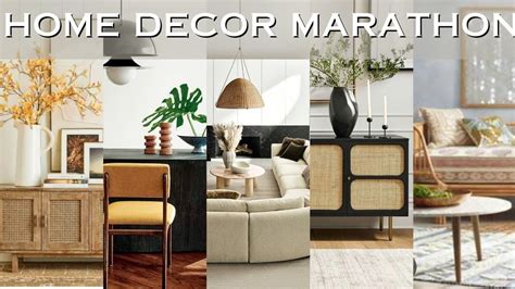 Home Decor Marathon Cb2 West Elm Pottery Barn Crate And Barrel World Market Youtube