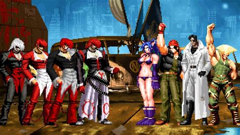 Kof Mugenorochi Iori Team Vs Army Commando Team Intense Ai Fight