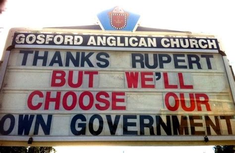 Church Sign Epic Wins Gosford Anglican” Edition Christian Piatt