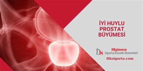 İyi Huylu Prostat Büyümesi HK Sigorta Acenteliği