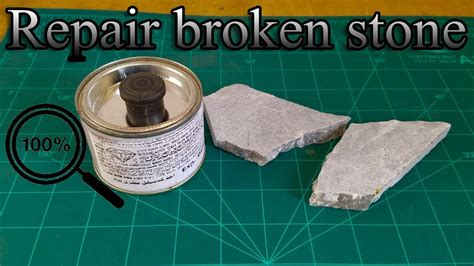 How To Join Broken Stone Repair Broken Stone Pathar Ko Kaise Jode