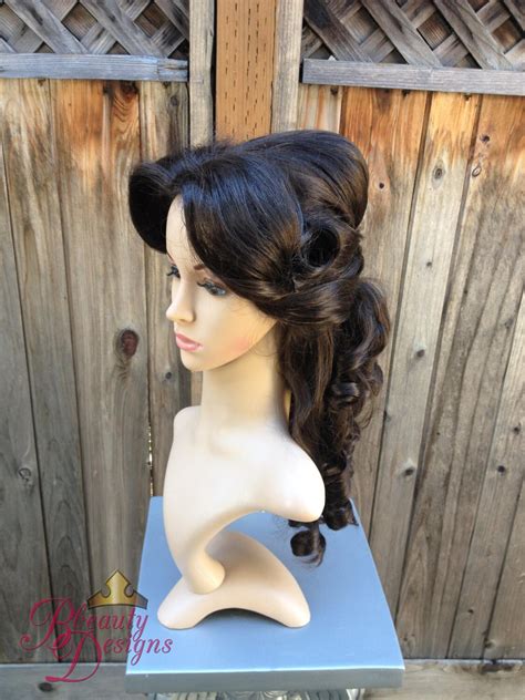 Belle Beauty and the Beast Princess Wig Version D Romantic | Etsy