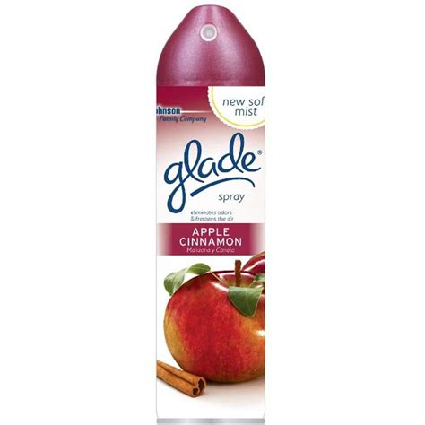 Glade 8 Oz Apple Cinnamon Air Freshener Spray 12 Pack 73343 The