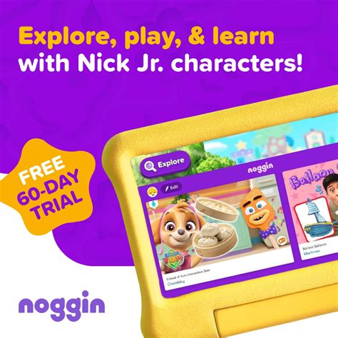 Noggin Free Trial: 60 Days of Ad-Free Education and Entertainment