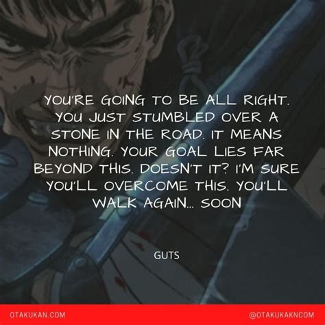 The Best Guts Quotes From Berserk Otakukan