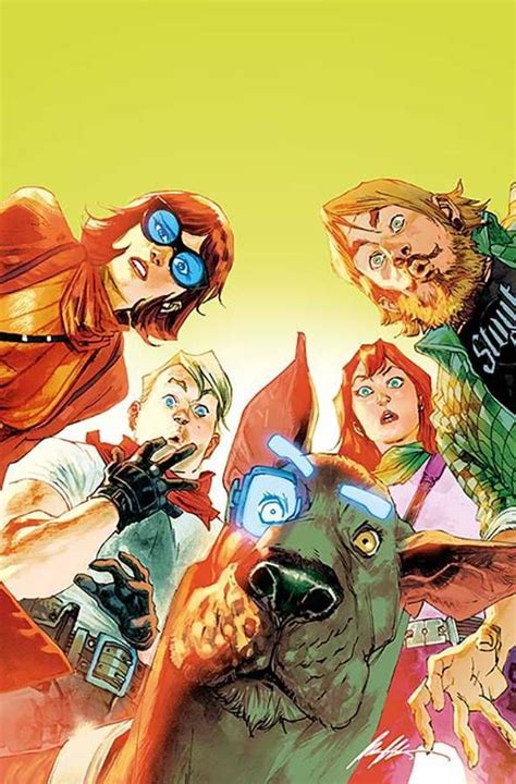 Scooby Apocalypse 9 Variant Cover By Rafael Albuquerque Scooby Doo