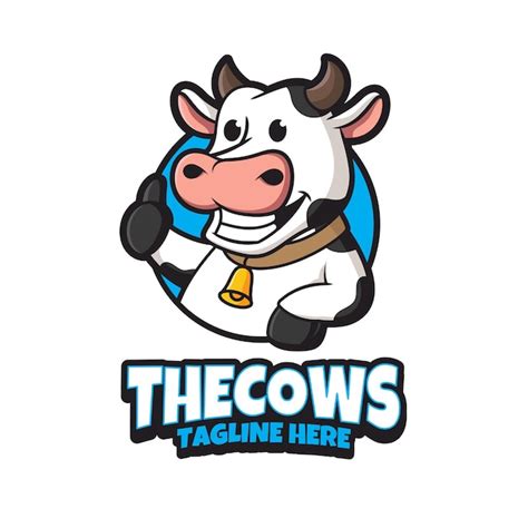 Premium Vector Cow Logo Design Template