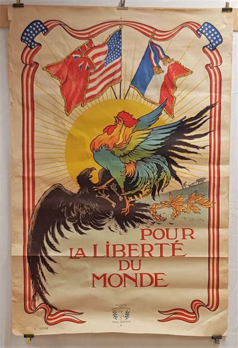 1ere GUERRE MONDIALE 1916 affiche d appel à l Emprunt CARTES