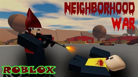 Ekip ile Birlikte Mahalle Savaşı l NEİGHBORHOOD WAR ROBLOX YouTube