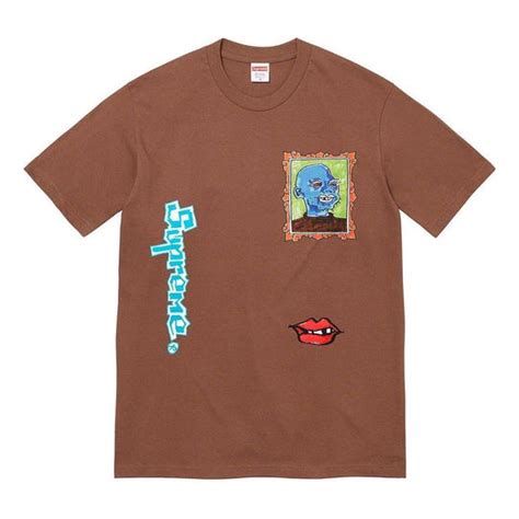 Supreme Fw22 Gonz Portrait Tee T Sup Fw22 278 Dbro Kicks Crew