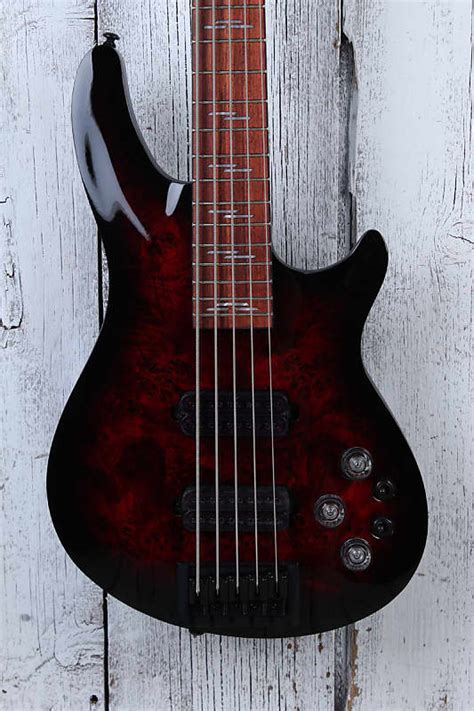 Schecter Omen Elite 5 Bass 5 String Electric Bass Guitar Reverb