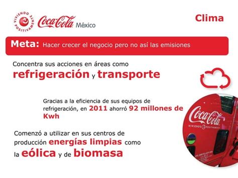 Coca Cola Reitera Su Compromiso Con La Tierra Ppt