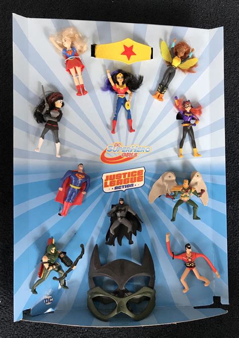 My DC Superhero Girls And Justice League Action McDonalds Happy Meal