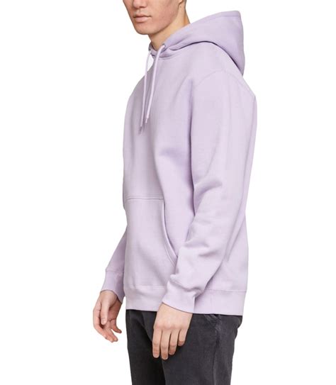 Light Purple Hooded Sweatshirt Lavender Plain Hoodie Lilac Sweater Sweatshirt For Women