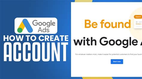 How To Create Google Ads Account Google Ads Account Tutorial 2024