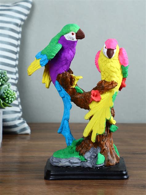 Buy | Yellow & Purple Colorful Parrot | Tied Ribbons