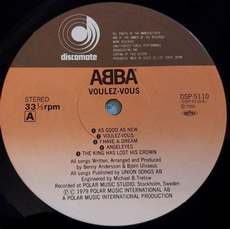 Abba Voulez Vous Lp Hobbies Toys Music Media Vinyls On Carousell