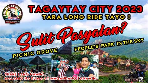 Tagaytay City Picnic Grove People S Park In The Sky Sulit