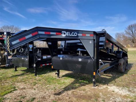 2023 Delco Trailers Delco 83 X 16 14000 Gooseneck Dump Trailer In