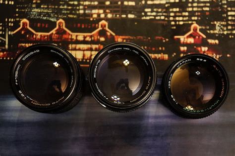 Chinon Lenses Complete List Of Primes M42 And Pk