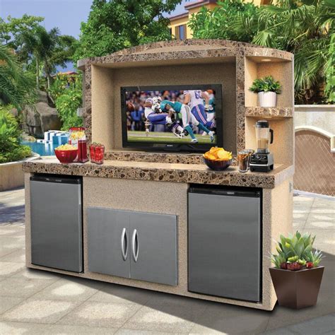 Freeport Park Tia Outdoor Entertainment Center Serving Bar | Wayfair ...