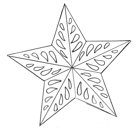 Dibujos Para Colorear Estrellas De Navidad Para Colorear Reverasite