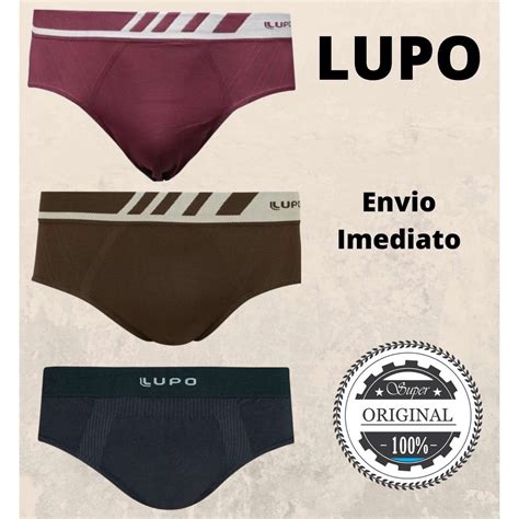 Cueca Slip Lupo Microfibra P Cueca Adulto Cueca Tradicional