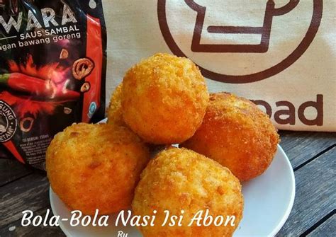 Resep Bola Bola Nasi Isi Abon Oleh Diyan Dapur Humaira Cookpad