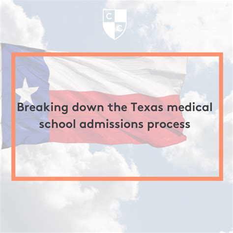 CC | Breaking down the Texas medical school admissions process