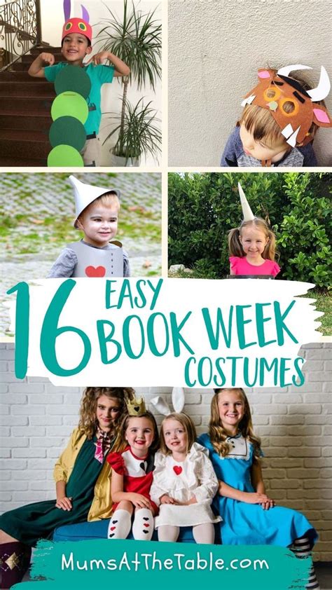 16 Super Easy Book Week Costumes To Make At Home Book Week Costume