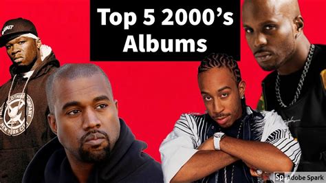 Top 5 Best Rap Albums From The 2000s Rap Hiphop 2000s Music Youtube