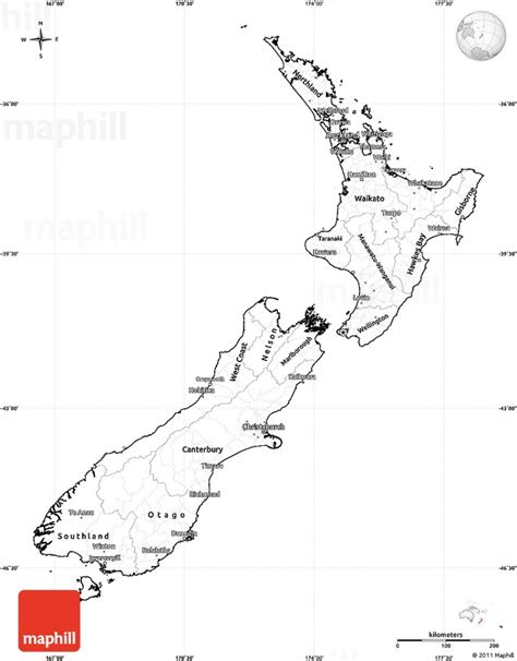 New Zealand Map Outline | Hot Sex Picture