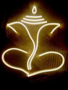 Payneer Lord Ganesha Neon Sign Neon Led Light Wedding Decoration Ganesh