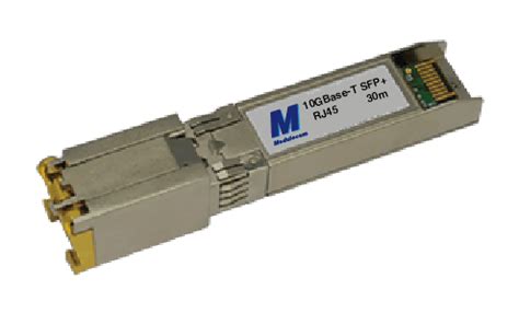 10GBase-T SFP+ Copper Transceiver - Modulecom - SFP+, SFP28, QSFP28 ...