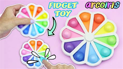 Haz Tu Fidget Toy Arcoiris Viral Tik Tok Haz Tu Fidget Toy Pop It