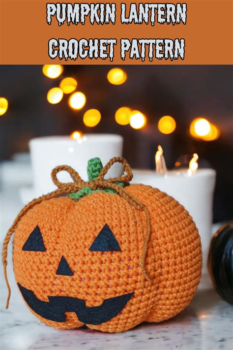 Crochet Pattern Pdf Halloween Pumpkin Amigurumi Etsy In