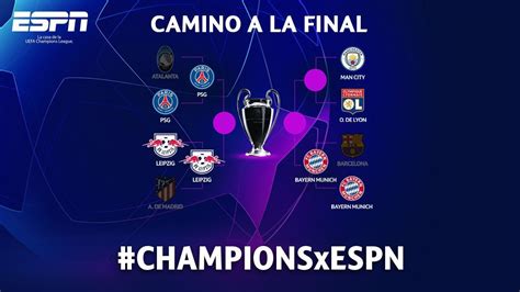 ¿cómo Quedan Los Cruces Y Horarios Para Las Semifinales De Champions