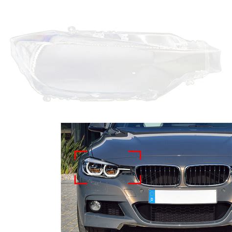 Transparent Front Headlight Lens Shell Cover For Bmw Series F F