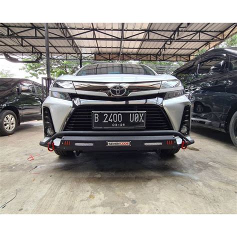 Jual Bumper Guard Tanduk Depan Model Cobra Sevencode ALL NEW AVANZA