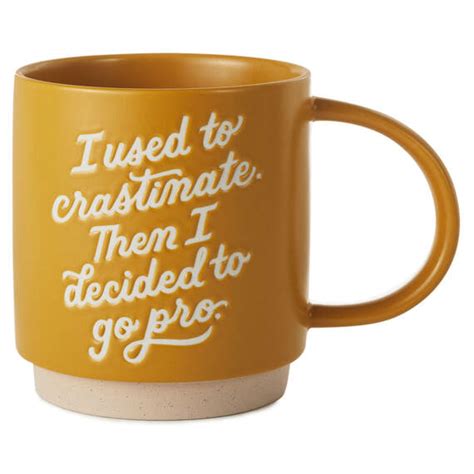 Procrastinate Funny Mug 16 Oz Mugs Hallmark