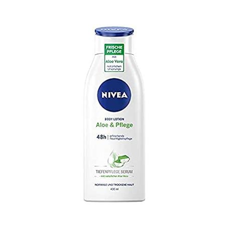 Nivea Aloe And Pflege Body Lotion 400 Ml Pflege Für Trockene Haut Mit Tiefenpflege Serum