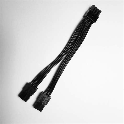 Amazon SKYCABLE GutsParker Dual 6 Pin Female To 8 Pin Male Cable