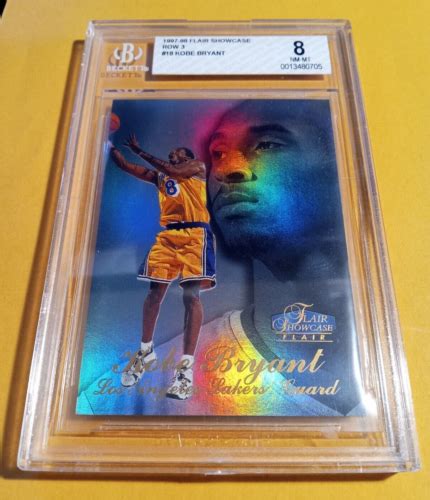 1997 98 Flair Showcase Row 3 18 Kobe Bryant For Sale Online EBay