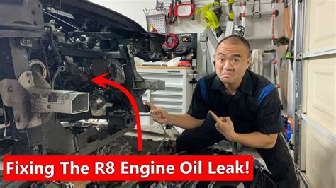 Fixing My Audi R8 S Rear Engine Oil Leak Part 1 YouTube