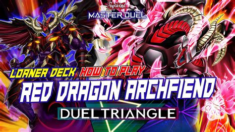 Master Duel Combo Guide Loaner Deck New Event Duel Triangle Red